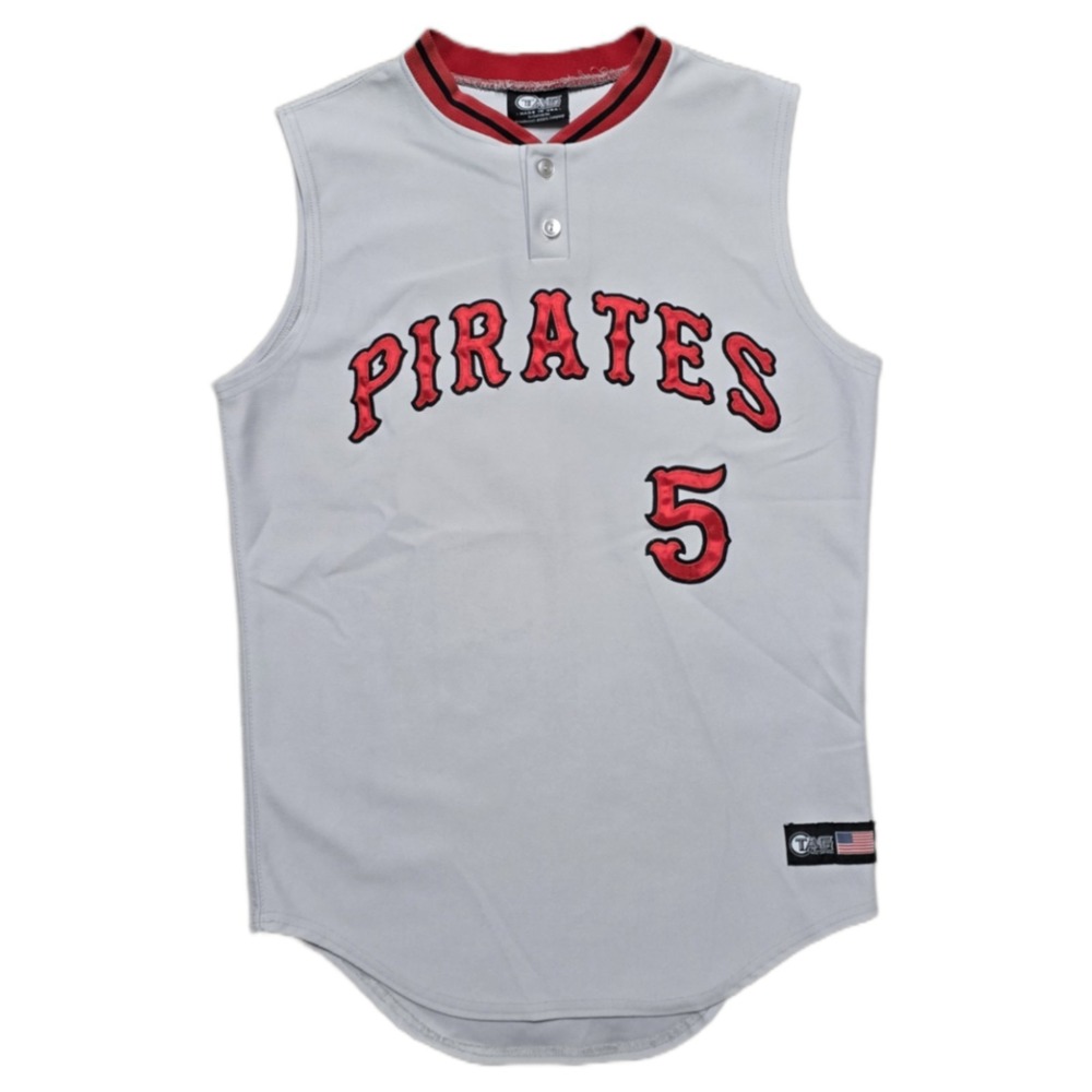 Vintage Pittsburgh‎ Pirates Bill Madlock #5 TAG Brand Sleeveless Jersey M USA